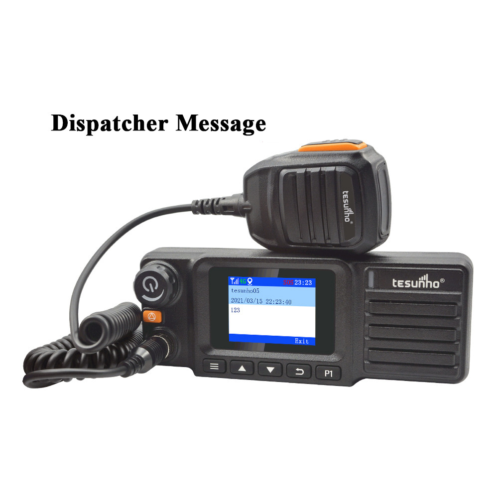 Network In Vehicle Walkie Talkie With Monitor TM-991